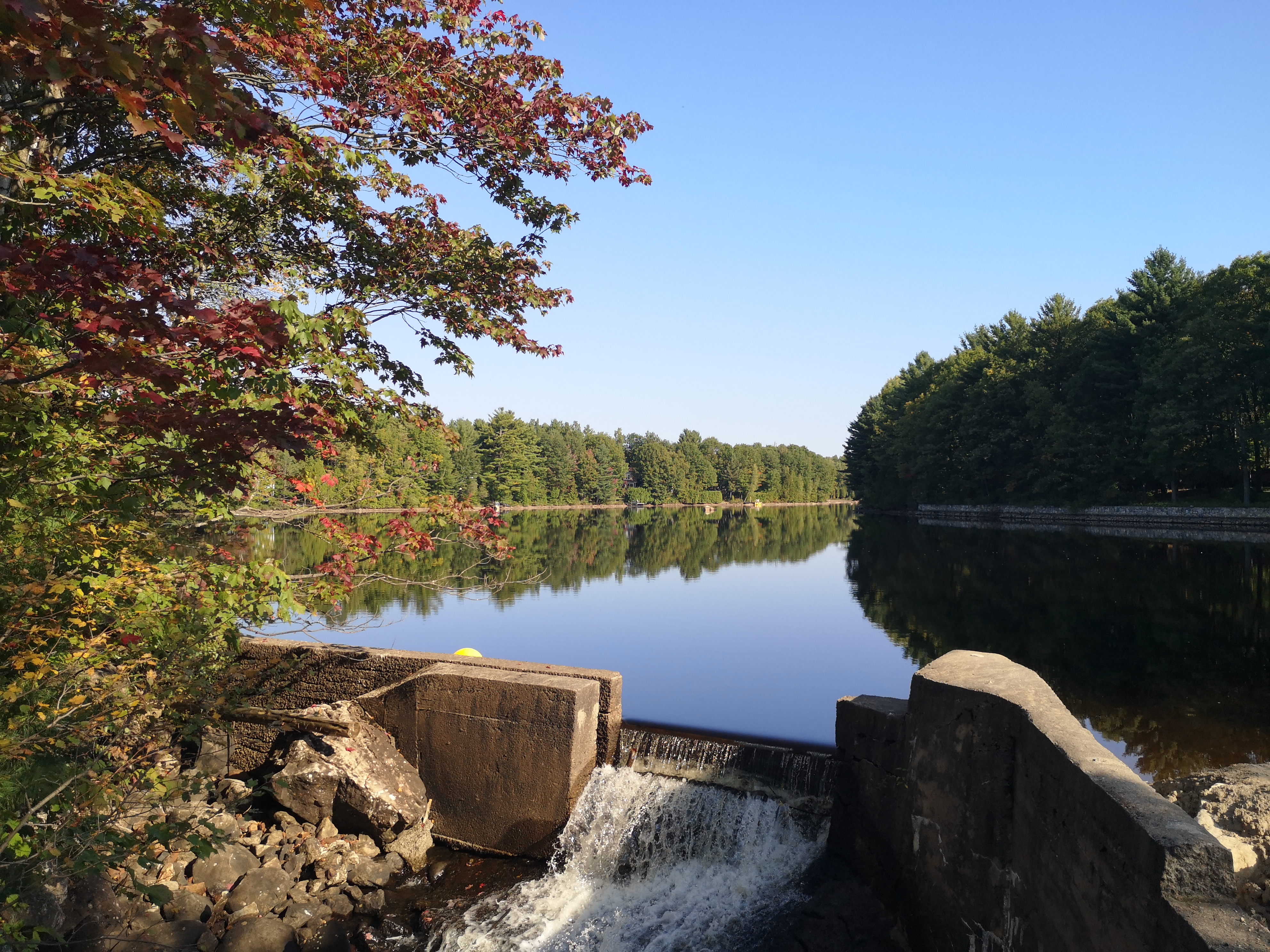 lac colette en automne