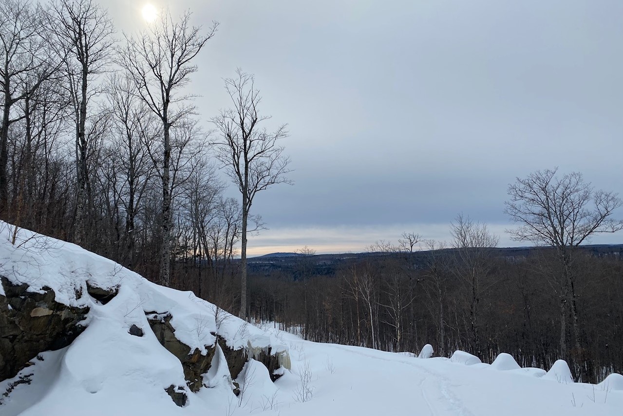 mountain in winter